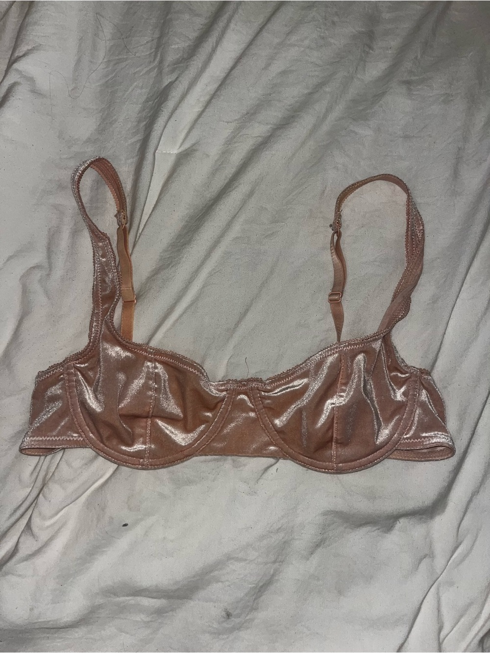 Urban Outfitters velvet Rose Underwire Bra